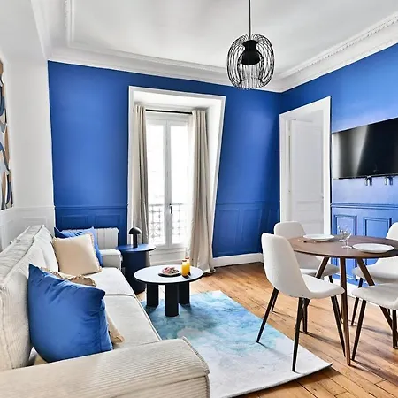 Apartamento Paisible Centre De - Bleu - Iv *