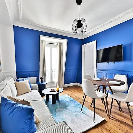 Paisible Centre De - Bleu - Iv Appartement Parijs