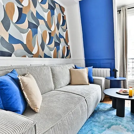 Apartamento Paisible Centre De - Bleu - Iv Paris